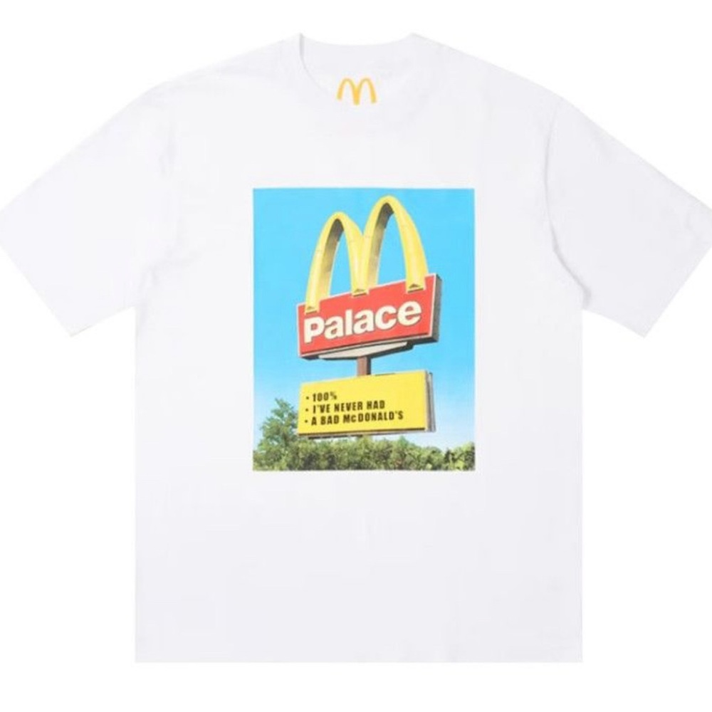 Palace x McDonald's White T-Shirt